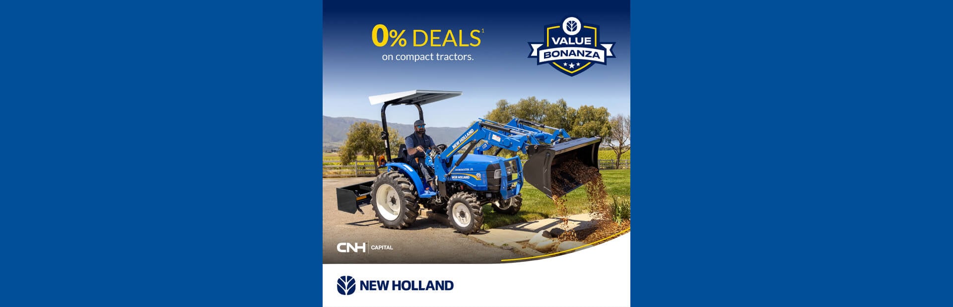 0% deals on comapct tractors